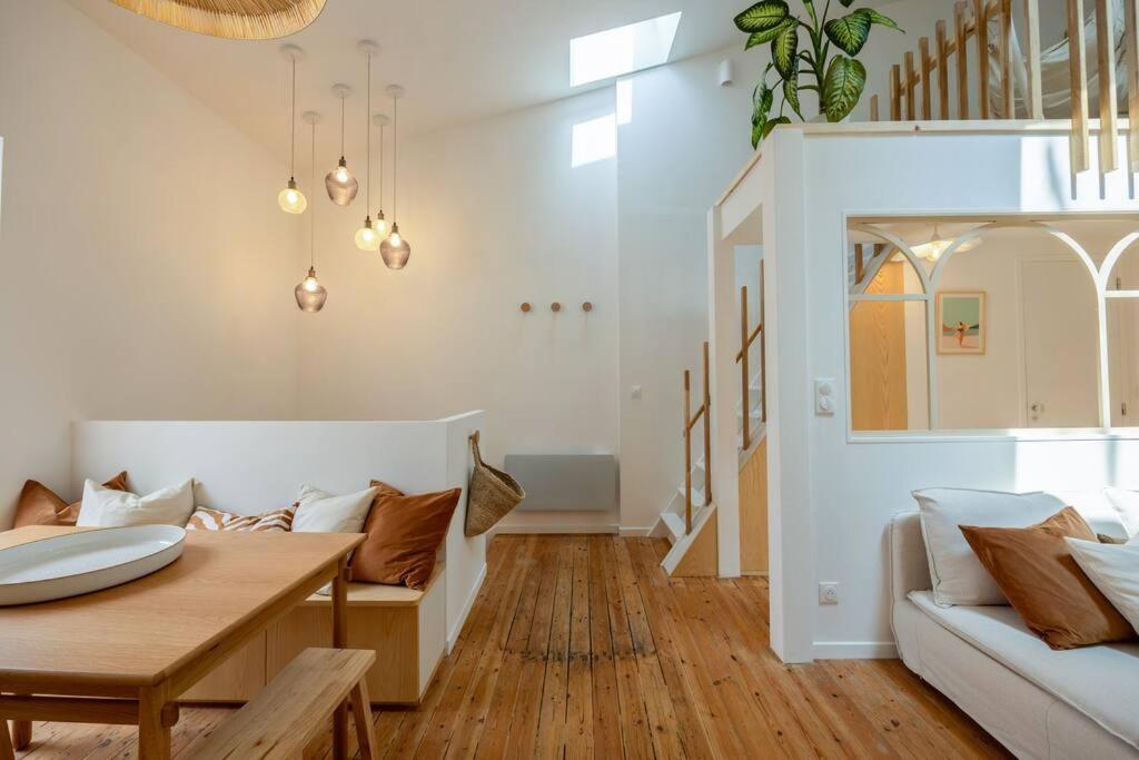 Ღ Mezzanine • T4 Spacieux, Lumineux Et Cosy La Rochelle  Eksteriør bilde